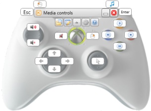 Control using a gamepad or joystick - Keysticks