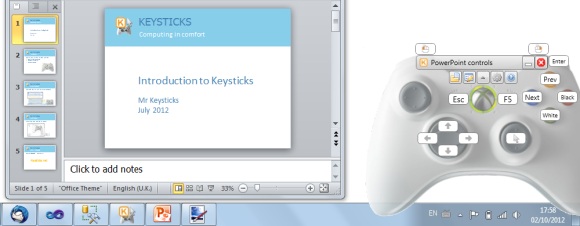 Current controls for PowerPoint